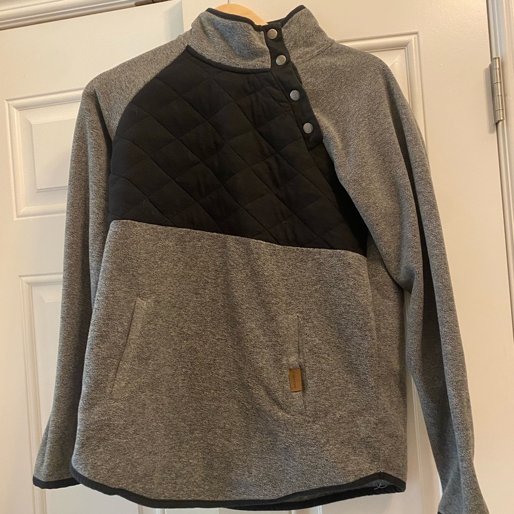 Maurices Gray Textured Pullover